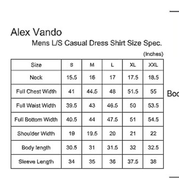 ALEX VANDO Men's Geo Printed Stretch Dress Shirt Small NWT - Picture 10 of 10